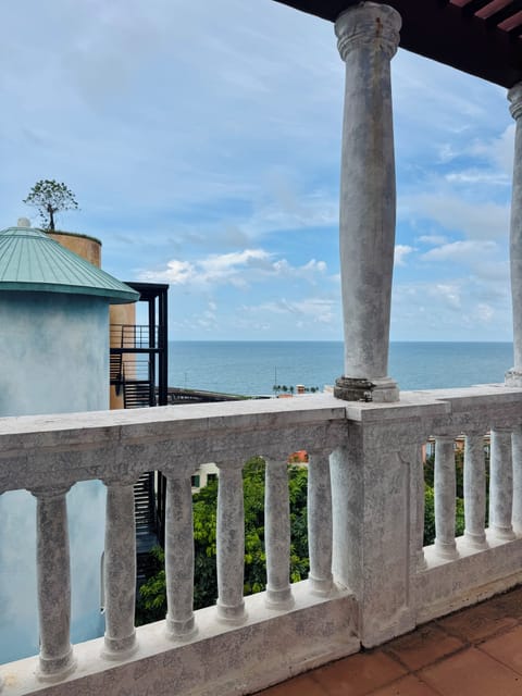 Deluxe Room, 1 King Bed, Ocean View | Terrace/patio