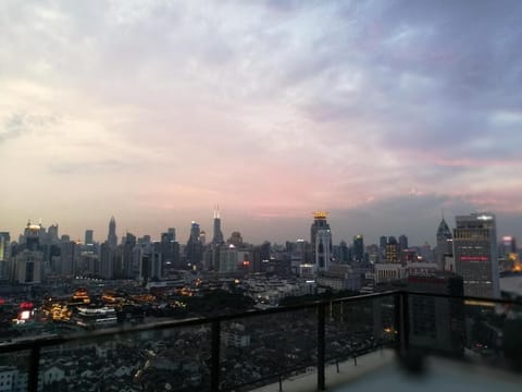 Apartment, Kitchen, City View | Property grounds