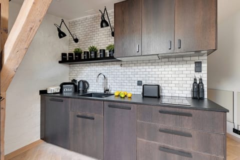 Standard Apartment, Air conditioning | Private kitchenette | Coffee/tea maker, electric kettle, toaster, highchair