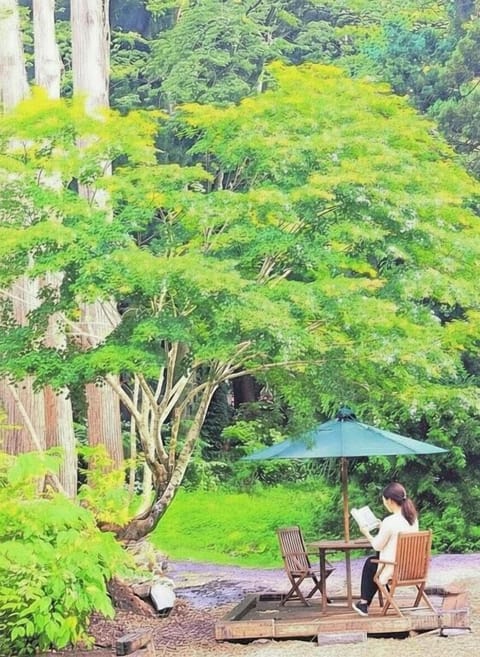 Shared Dormitory, Women only, Mountainside | Outdoor dining