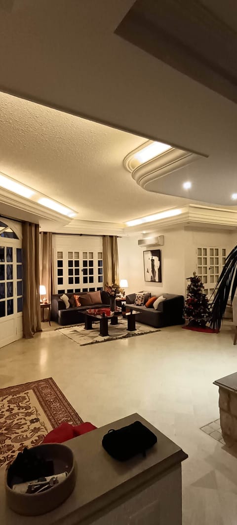 Villa, 4 Bedrooms, Smoking, Private Pool | Living room