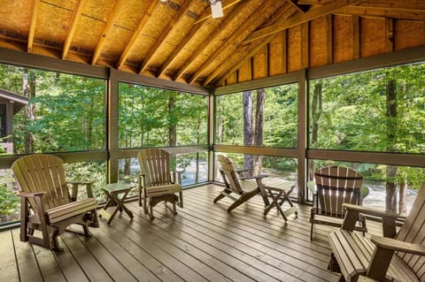 House, Multiple Beds (River Lodge) | Terrace/patio