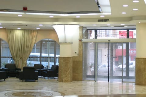 Interior entrance