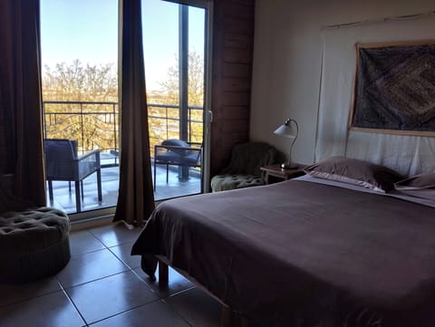 Panoramic Double Room, 2 Bedrooms, Terrace, City View | Premium bedding, individually furnished, laptop workspace, free WiFi