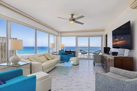 Apartment, Beachfront (2 Bedrooms) | 2 bedrooms, desk, laptop workspace, iron/ironing board