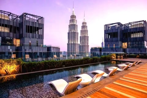 Rooftop pool
