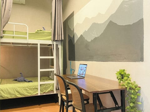 Standard Shared Dormitory, Women only, Non Smoking, Air conditioning | Premium bedding, memory foam beds, laptop workspace, blackout drapes