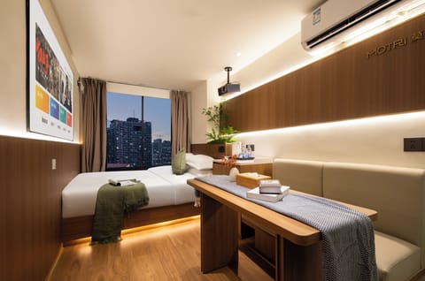 Comfort Double Room, City View | Desk, laptop workspace, free WiFi