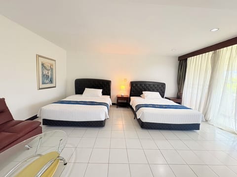 Standard Double or Twin Room, Balcony, Garden View | Desk, laptop workspace, free WiFi