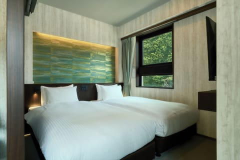 Deluxe Designer's Twin Room Shrine View | Blackout drapes, WiFi (free), bed sheets