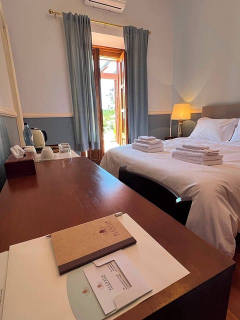 Deluxe Double or Twin Room, Pool View | Egyptian cotton sheets, premium bedding, Tempur-Pedic beds, minibar