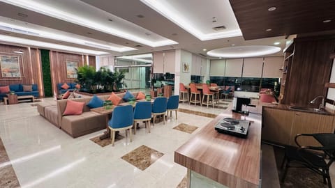 Lobby sitting area