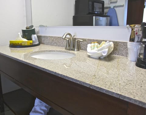 King Bed w/ Partial View | Private kitchen | Fridge, microwave, coffee/tea maker