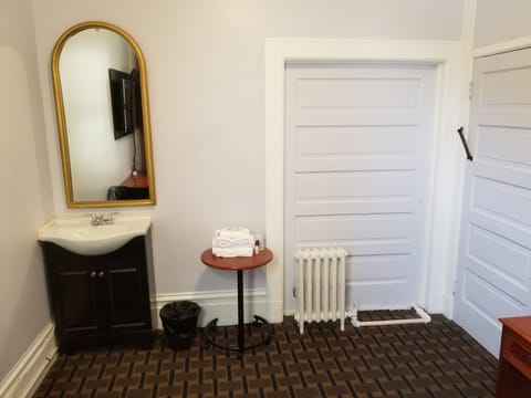 Standard Room, 1 Double Bed, Shared Bathroom | 1 bedroom, desk, laptop workspace, iron/ironing board