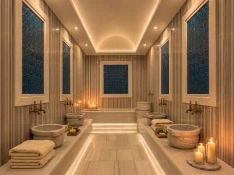 Turkish bath, massages