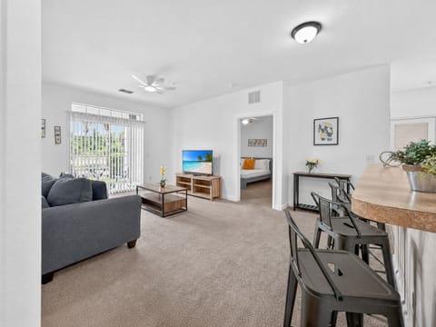 Apartment, Multiple Beds, Pool View (SL102-3176-Secret Lake RetreatApt.104) | Living area