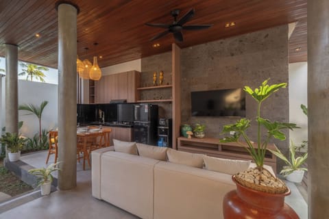Villa, Patio, Pool View | Living area