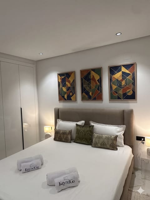 Deluxe Apartment, Courtyard View | Laptop workspace, blackout drapes, free WiFi