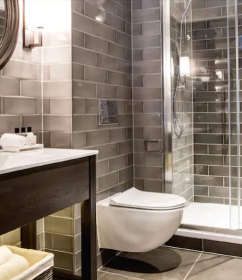 Free toiletries, hair dryer, slippers, towels