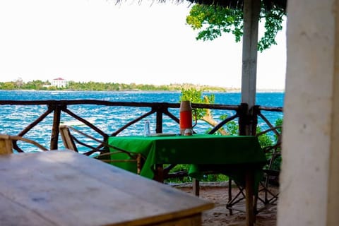 Double Room, Balcony, Beach View | Outdoor dining