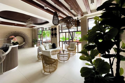 Lobby sitting area