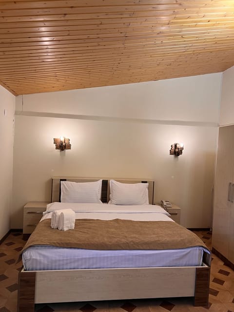 Double Room, Mountain View | Premium bedding, minibar, in-room safe, desk