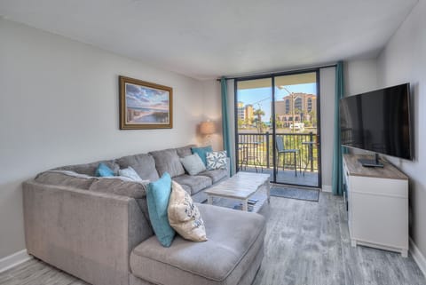 Condo, 2 Bedrooms, Pool Access (204) | Living area | TV, DVD player