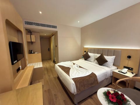 In-room safe, soundproofing, iron/ironing board (on request)