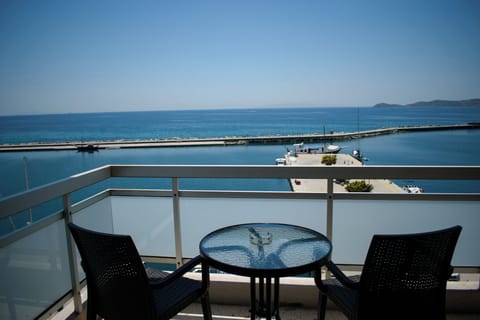 Standard Room, Balcony, Sea View | Balcony view
