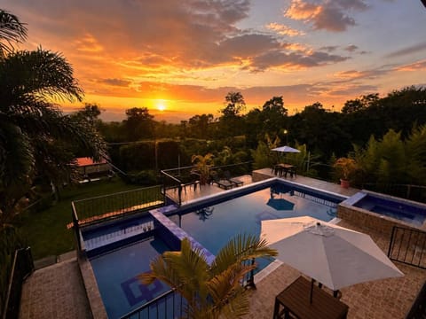 Basic Triple Room, Mountain View | Pool | Outdoor pool