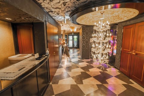 Interior entrance