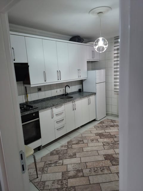 Family Condo, Balcony | Private kitchen | Oven, stovetop