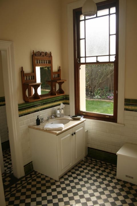 Rainfall showerhead, designer toiletries, hair dryer, bathrobes