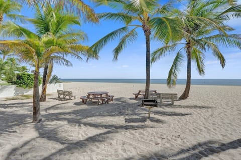 Apartment, Private Bathroom, Garden View | Beach | Private beach