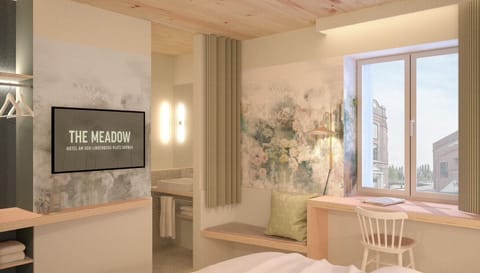 Classic Double Room, City View | Hypo-allergenic bedding available, in-room safe, blackout drapes