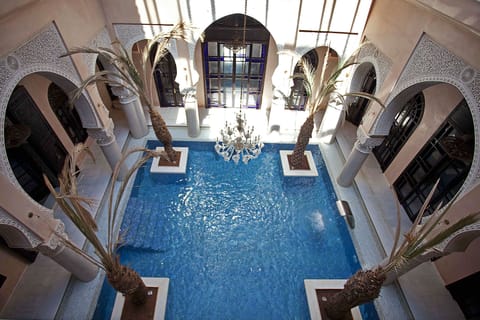 Indoor pool, outdoor pool