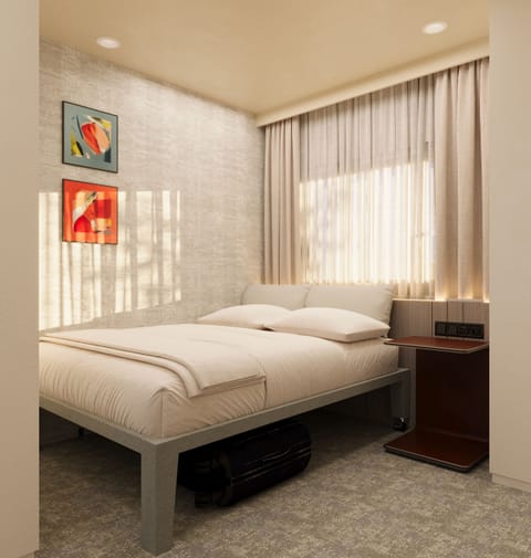 Double Room | In-room safe, desk, blackout drapes, soundproofing