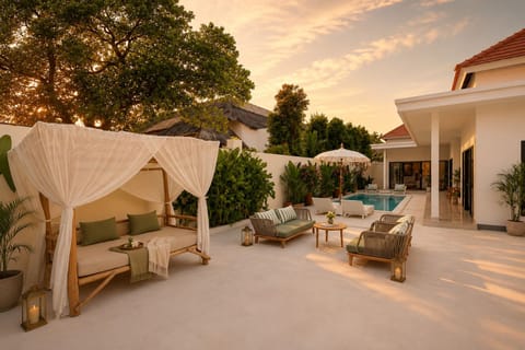 Signature Villa, Patio, Courtyard View | Terrace/patio
