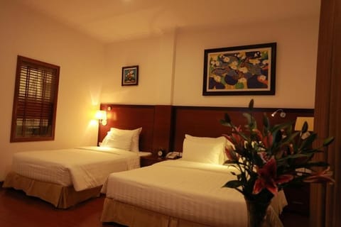 In-room safe, soundproofing, iron/ironing board, WiFi (free)