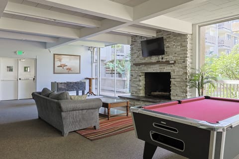 Condo, 2 Double Beds, Garden View (G203 Whispering Waters) | Game room