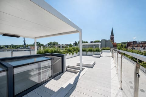 Comfort Apartment, City View | Terrace/patio