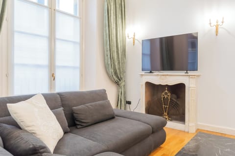 Apartment (2 Bedrooms) | Living area | 42-inch TV with digital channels