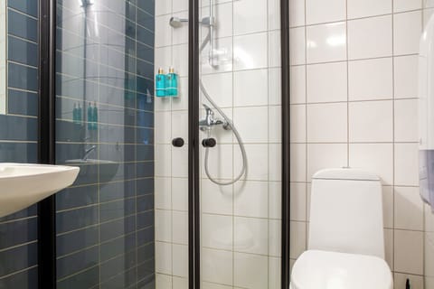 Deluxe Double Room | Bathroom | Eco-friendly toiletries, hair dryer, towels, soap