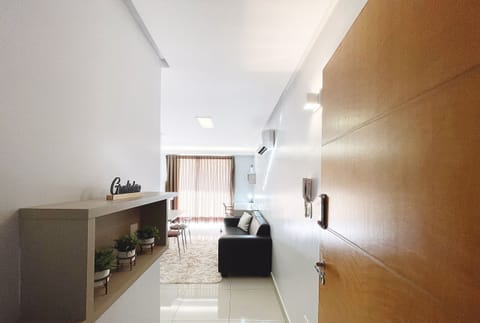 Basic Apartment | Living area | 40-inch TV with digital channels