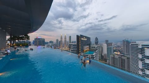 Rooftop pool