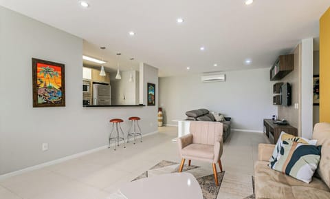 Basic Apartment | Living area | 40-inch TV with digital channels