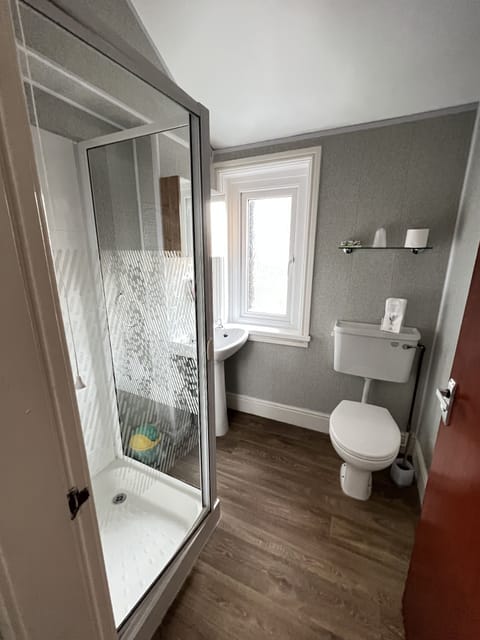 Standard Double Room (Small) | Bathroom | Shower, free toiletries, hair dryer, towels