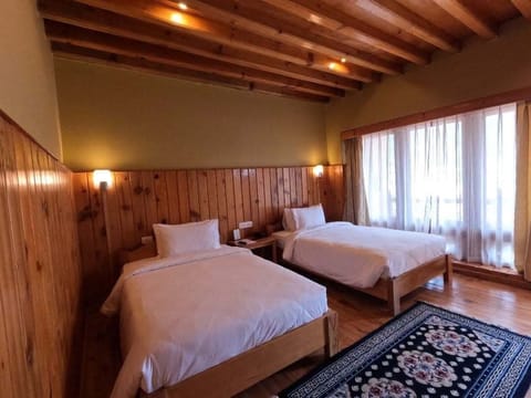 Deluxe Double or Twin Room, Balcony, Mountain View | Iron/ironing board (on request), WiFi (free)