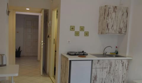 Studio, 1 Bedroom, Patio | Private kitchen