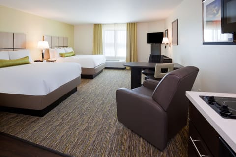 In-room safe, desk, laptop workspace, iron/ironing board